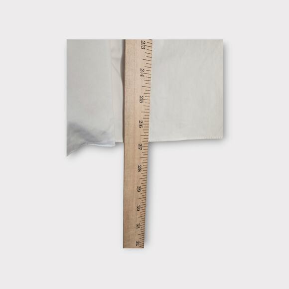 Robert Rodriguez Womens Colorblock Snap Blouse Black White 6 Contrast - Picture 8 of 9